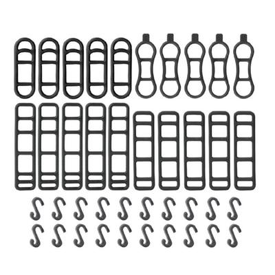 20pack Bikes Silicones Elastics Strap Bandages Lamp Recorders Fixed Band for Bicycles Light Mounts