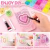 40 Kit - 40,000 Assorted Nail Diamonds with Storage Box for Decoration 30ml