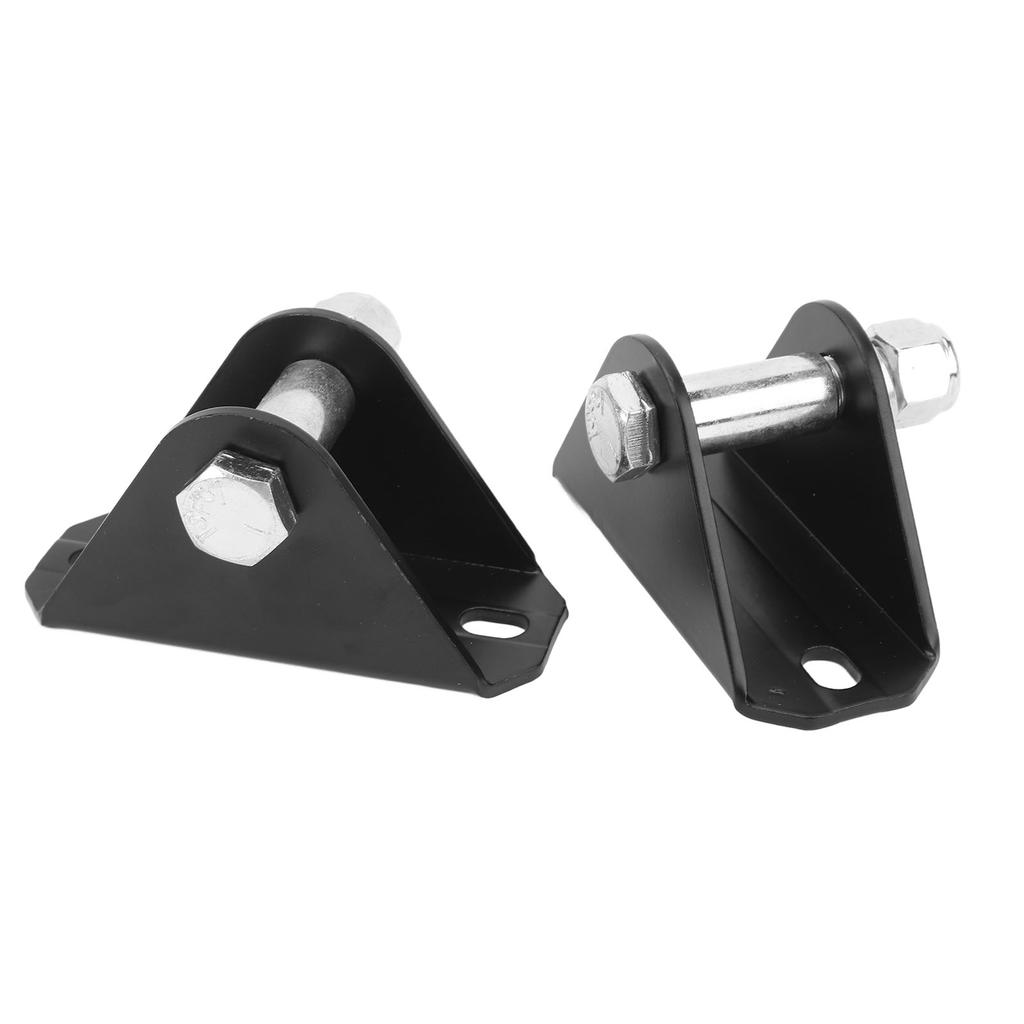 2PCS Rear Upper Shock Bar Pin Eliminators Kit High Strength Iron Noise Reduction for Unlimited LJ Cherokee XJ