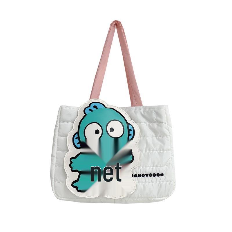2025 Cute Cartoon Tote Bag - Girlish, Sweet, Large Capacity Shoulder Handbag for Women