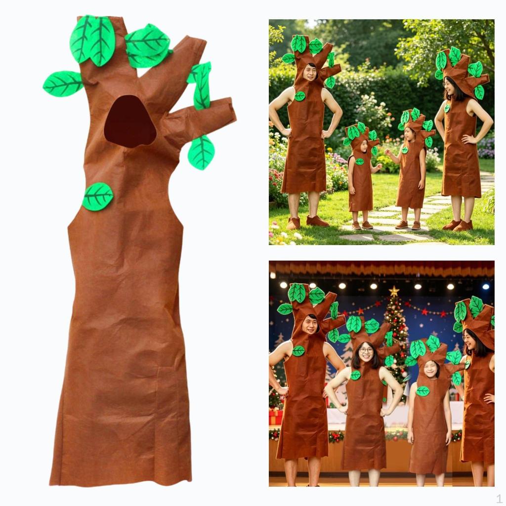 Tree Costume Supplies for Stage Performance Masquerade Children