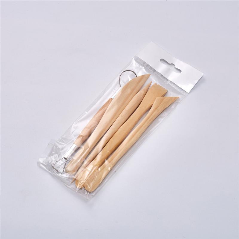 Sculpted Pottery Kit Pottery Clay Supplies Kit Accessories Wood Ceramics Carving Tool Modeling Shaping Clay Cutting Tools