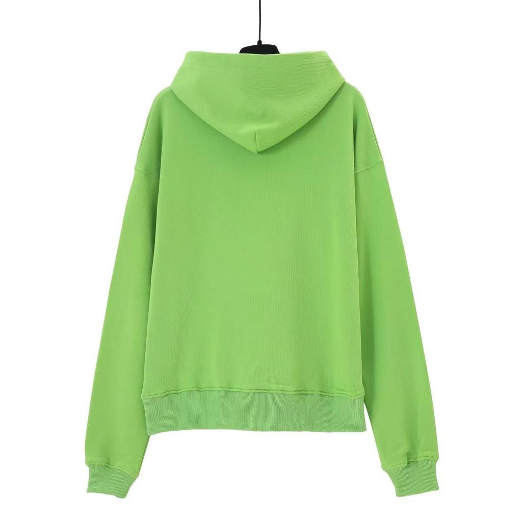 Trendy Sp5der Men's Hoodie with Foam Letter Print - European & American Style