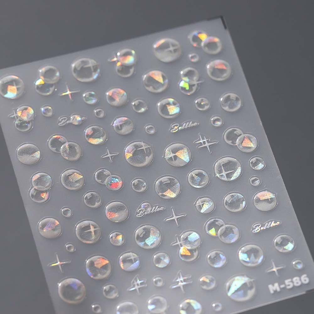 Dolphin Ocean Nail Stickers Sea Jellyfish Ocean Nail Decorations  Summer Beach