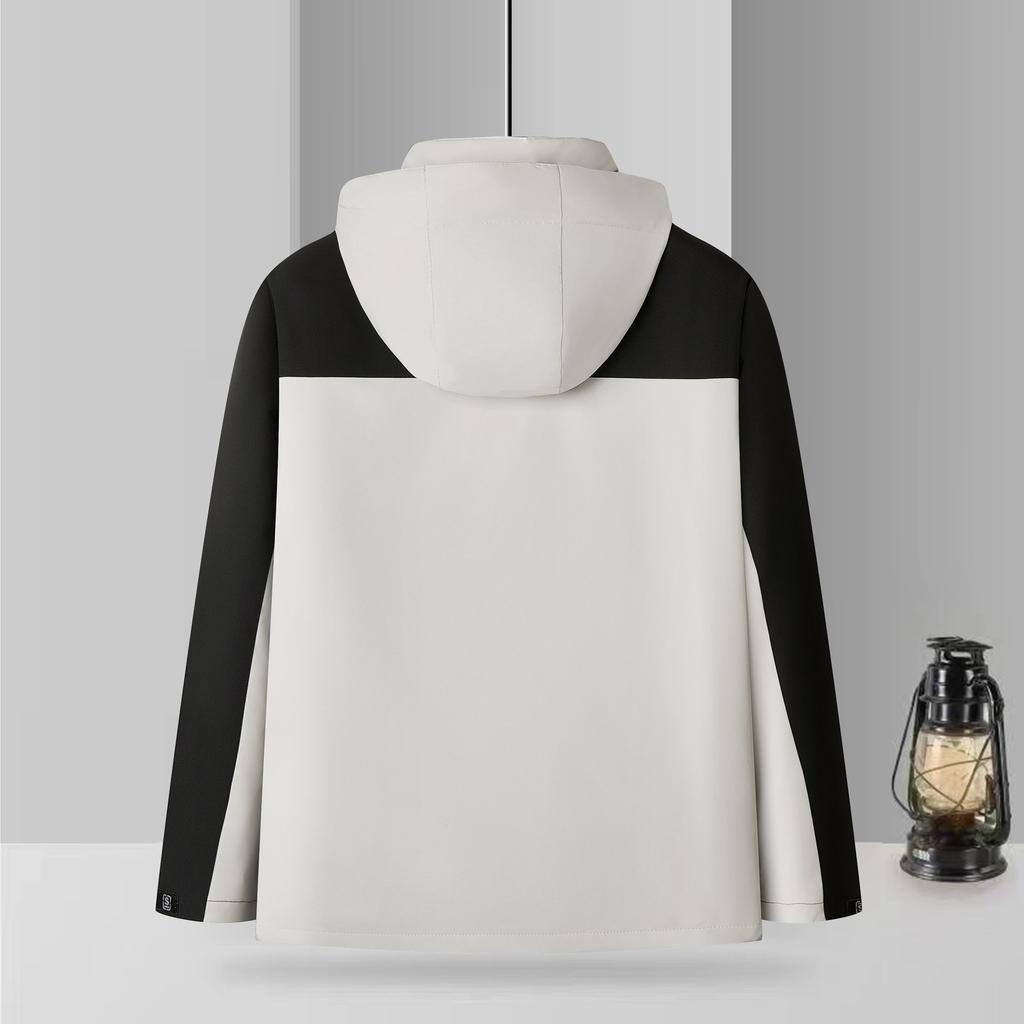 Thickened Silver Fox Velvet Three-in-one Waterproof and Windproof Camping and Mountaineering Detachable Overalls