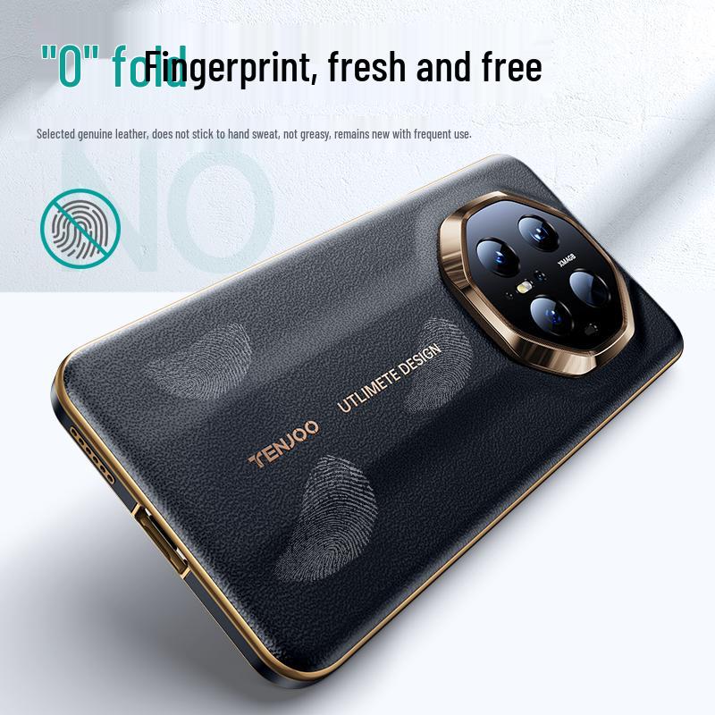 Tianjue Gilded Edge Premium Leather Case for Huawei Mate 70 Series