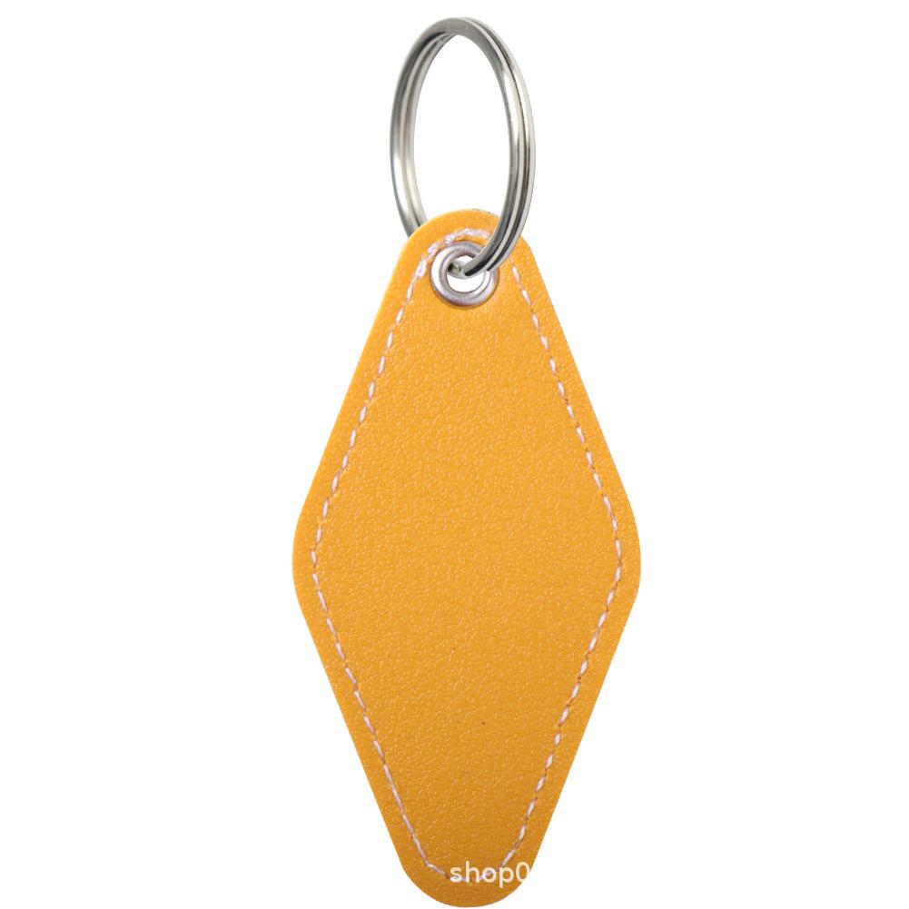High-End PU Leather Keychain Pendant for Women s Bags - Stylish Gift Keyring Accessory
