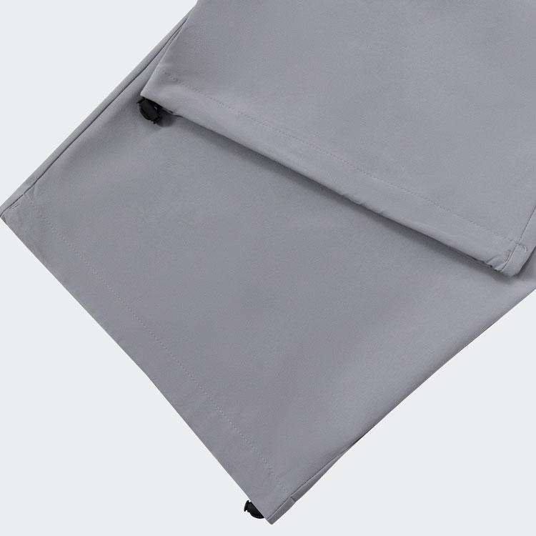 Adidas Originals Cargo Pants With Logo, Mid Waist, Long, Breathable, Sports Workwear Men Bottoms Light-Grey JG3952