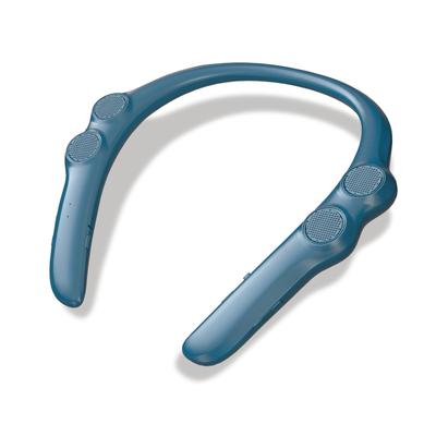 Haut-parleur de cou comme zéro Bluetooth Bluetooth sans fil pour portable japonais voix cou portable avec connecter 2 appareils en même temps étanche IPX4