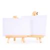 Solid Wood Mini Easel & Picture Frame with Paints - Children's Tripod Phone Holder