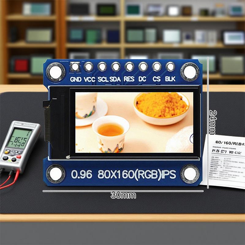 1Pc NEW 0.96 Inch IPS Display OLED Module For 80*160 65K Colorful RGB TFT LCD Board ST7735 ST7735 DIY