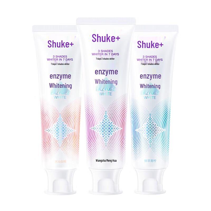 Soking Whitening & Brightening Enzyme Toothpaste Variety 3-Pack