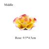 Y Handmade Large Lotus Flower Incense Burner Multi-Color Line Incense Holder Tea Room Office Home Decoration Buddha Home Decor
