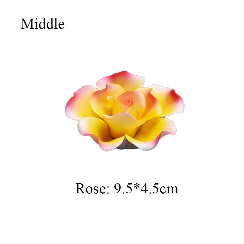Y Handmade Large Lotus Flower Incense Burner Multi-Color Line Incense Holder Tea Room Office Home Decoration Buddha Home Decor