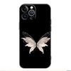 Black Butterfly Phone Case For iPhone Samsung Galaxy Redmi Xiaomi Oppo OnePlus Note S A 7 8 9 10 11 12 13 14 20 21 22 23 53 54 Pro Max Plus Ultra