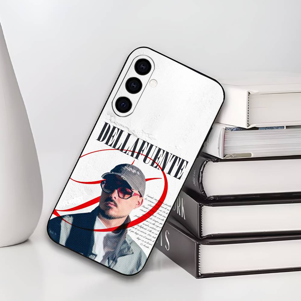 

D-Dellafuente FC Phone Case For Samsung Galaxy A73,A72,A71,A70,A53,A52,A51,Soft Silicone Black Cover Samsung a32 5g