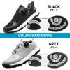 Dial Golf Shoes, Dial-type Shoes for Men, Golf Spikeless Shoes, Athletic Shoes, Running Shoes, Hiking Shoes, Trekking Shoes