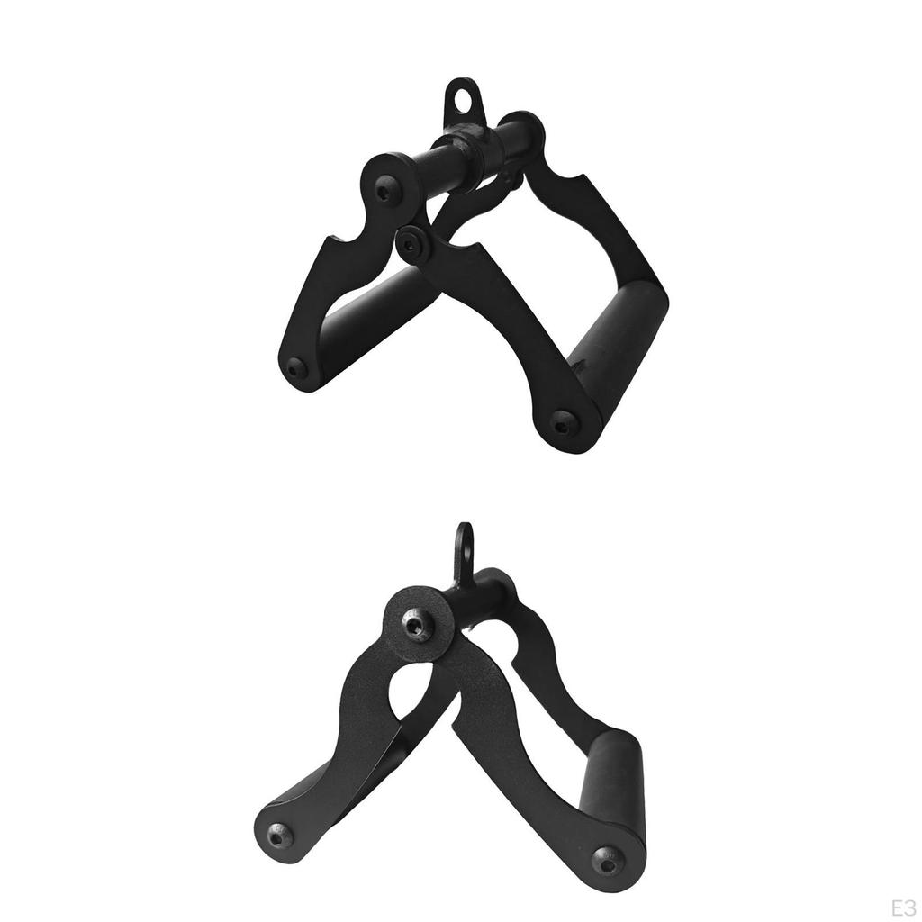 Row Handle V Bar Attachment Sturdy Home Exercise Strength Training Gym LAT Pulldown