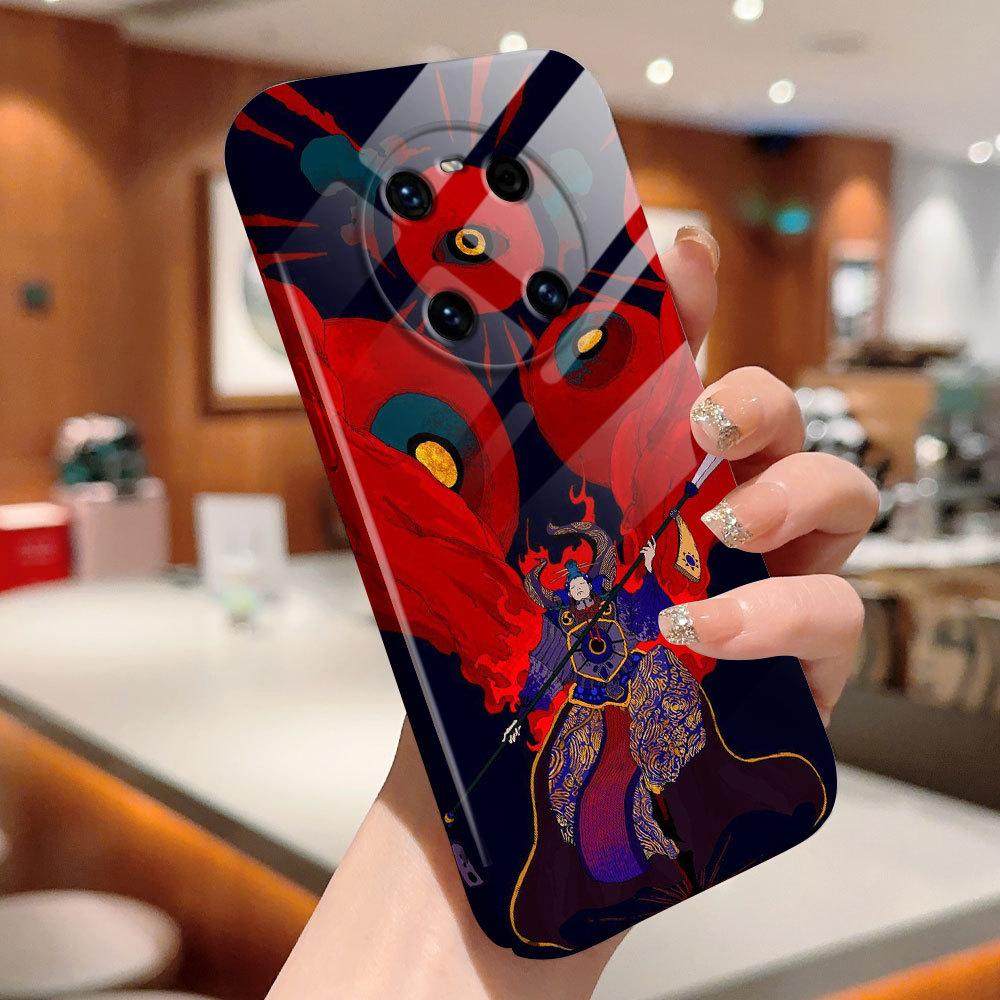 All-inclusive Film Phone Case Cartoon Fashion Design Hard Shell Full Cover Camera Protection Case for iPhone Huawei Honor Vivo Google