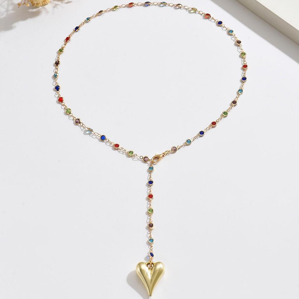European-American Starfish Necklace & Earring Set: High-End Clavicle Chain, Light Luxury Vacation Style for Women.