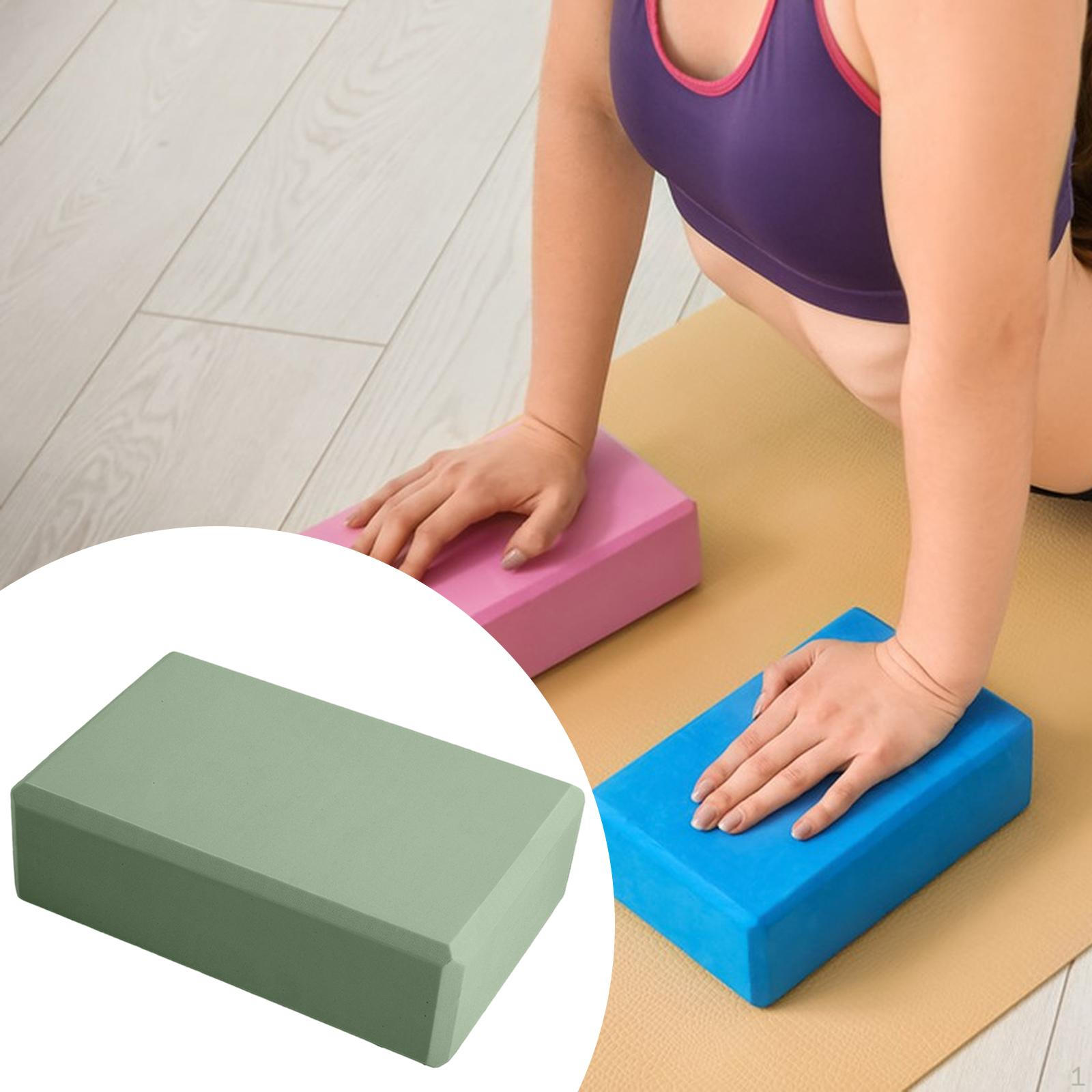 

Balance Exercise Blocks Made of Non-slip Foam – Ideal for Sports, Dance, Gym . Green