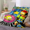 1Pc Simpsons Party Poster Blanket Soft And Comfortable Casual Warm Camping Travel Christmas Halloween Gift M921851