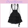 Klassisches Lolita-Kleid für Damen im Vintage-Stil mit knielanger Eleganz für Cosplay