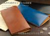 ABIES Antique Kip Leather Long Made in Japan Wallet, Blue,