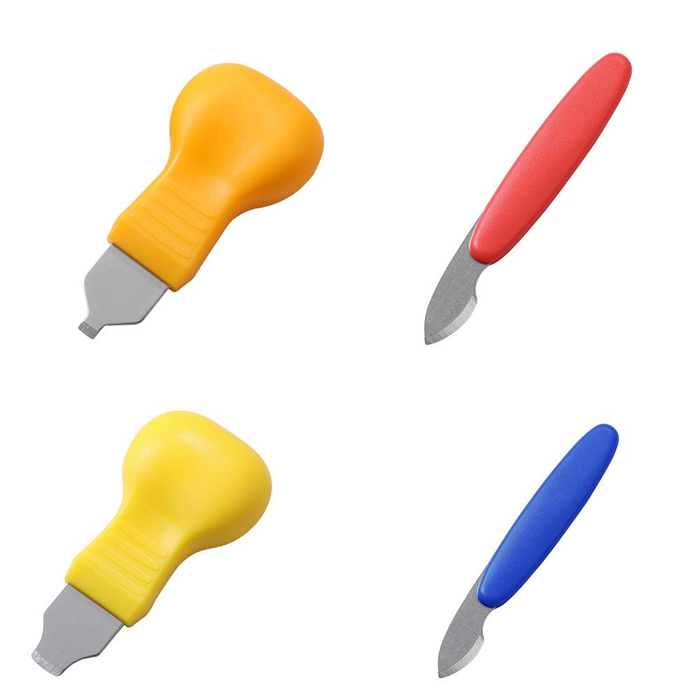 4PCS Repair Tool Watch Multi-function Prying Knife Case Opener Stainless Steel Back Cover Remover for Nut Hard Shell Repair Tool