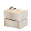 2025 Cream Luxury Bedside Table: Modern, Creative Design for a Stylish Bedroom