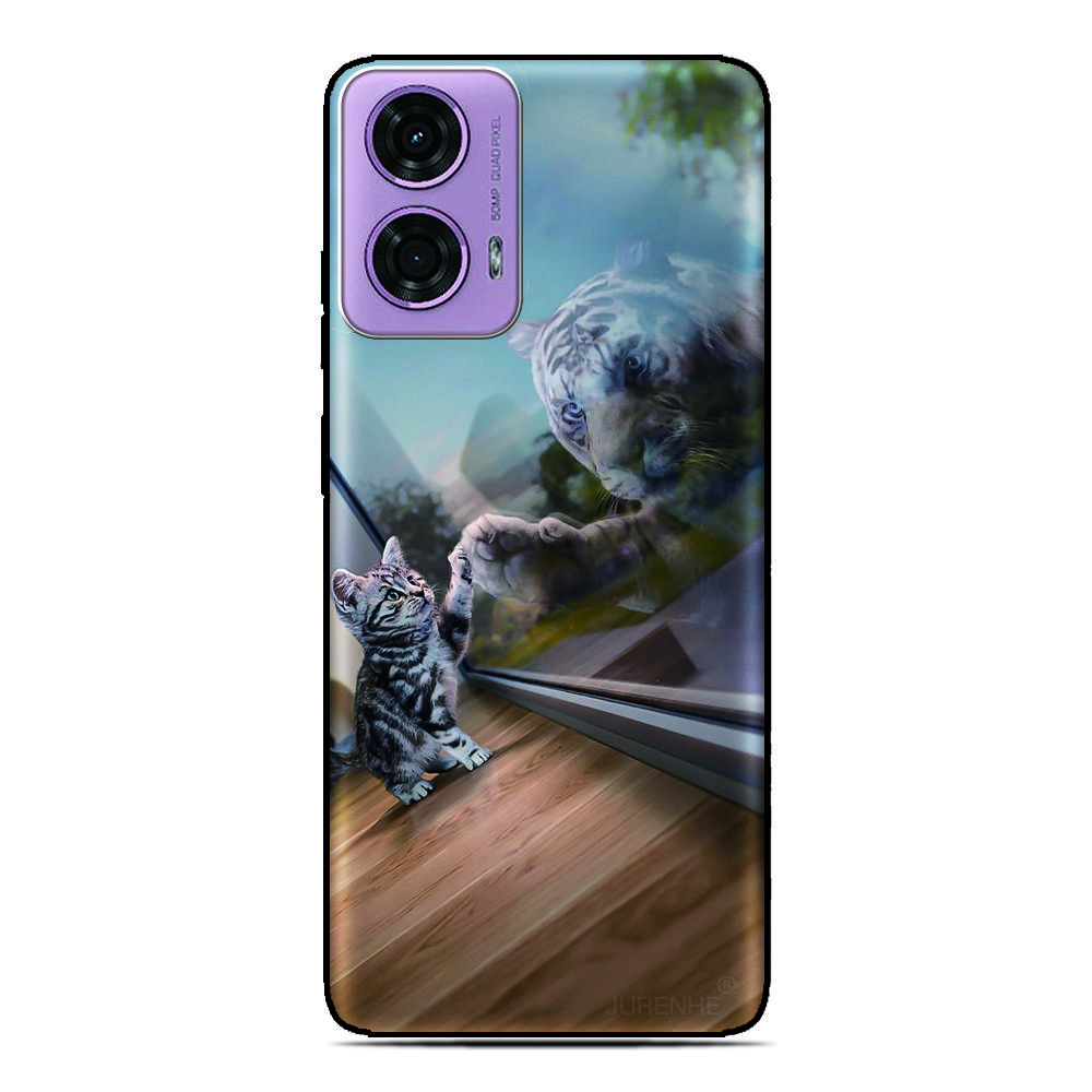 Majestic Tiger Back Cover for Samsung Galaxy A57 A37 5G A06 A07 A17 4G F17 S26 Plus Ultra A36 A56 A55 A25 A26 A16 Phone Case