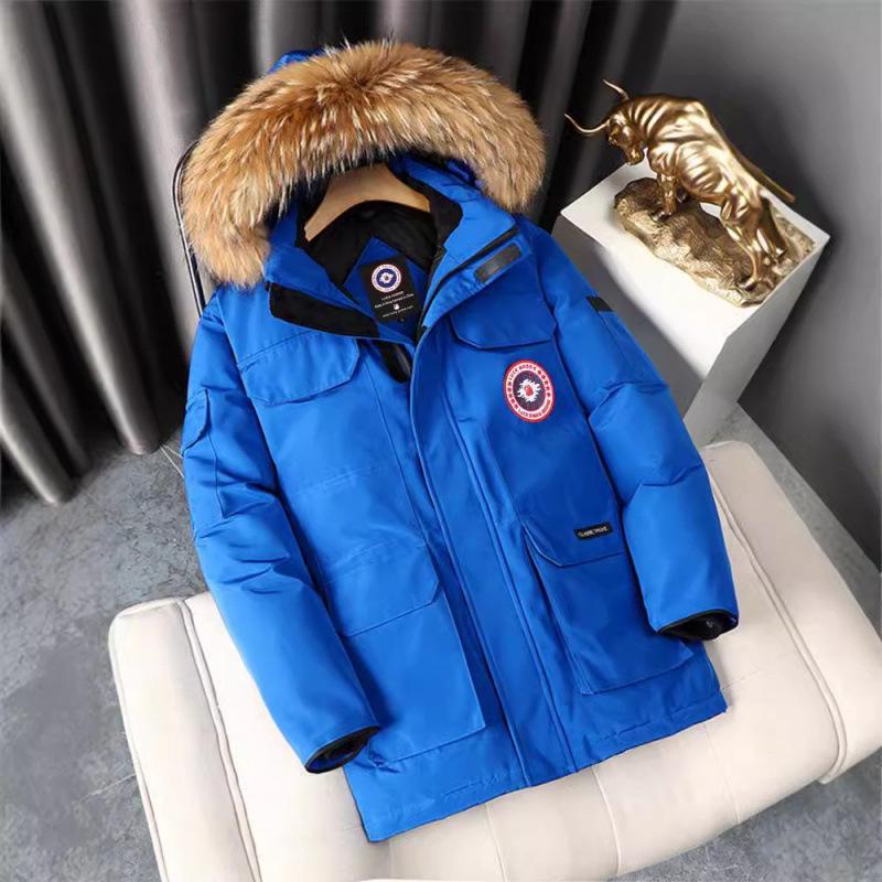 Unisex Extreme Cold Expedition Goose Down Parka - Winter Thickened Plus Size Coat