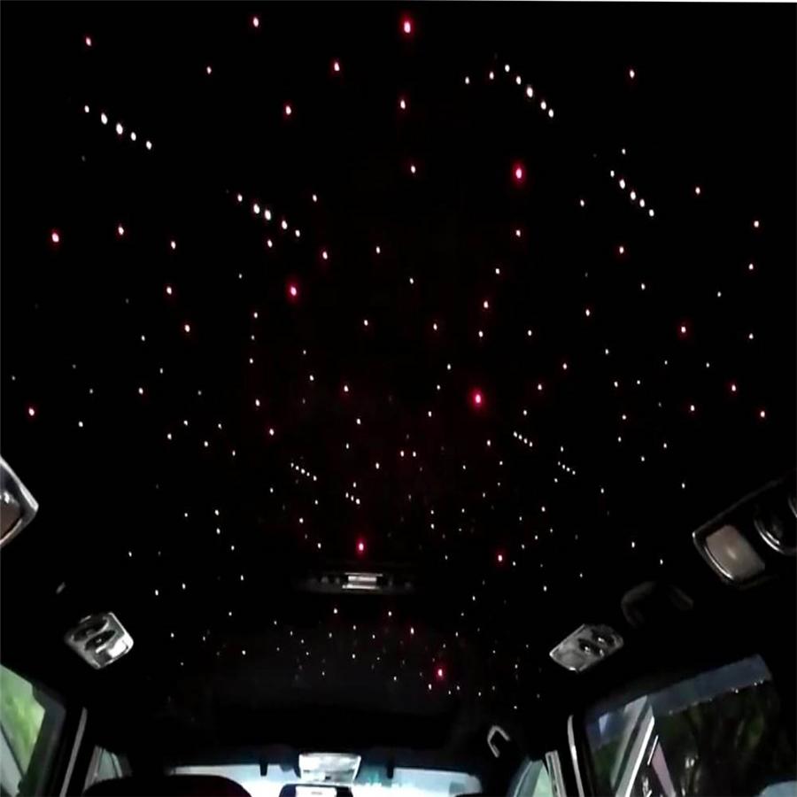 16W RGBW Car Roof Fiber Optic Light App Control Light 0.75mm 300pcs Fiber Optics
