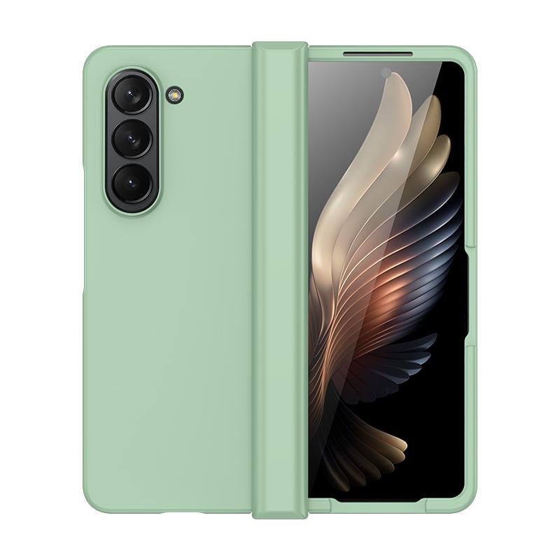 Für Samsung Z Fold 6 Faltbares Handyhülle Hautgefühl Frosted Vollschutz für Samsung Z Fold 4 5 Handyhülle