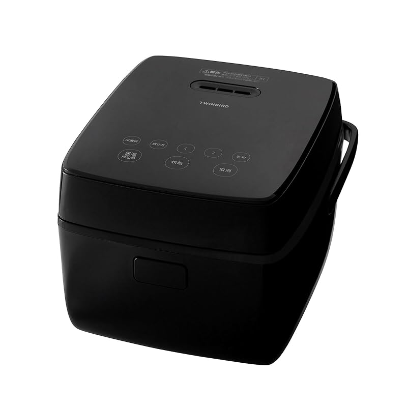 

twin bird rice cooker 3 go IH quick cooking living alone new life Keep warm for 24 hours Mute function Niigata Tsubamesanjo black RM-D793B