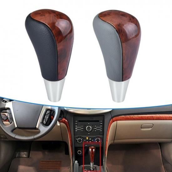 1*PU Leather Car Gear Shift Rod Head Shifter Lever Knob For Toyota Lexus Corolla
