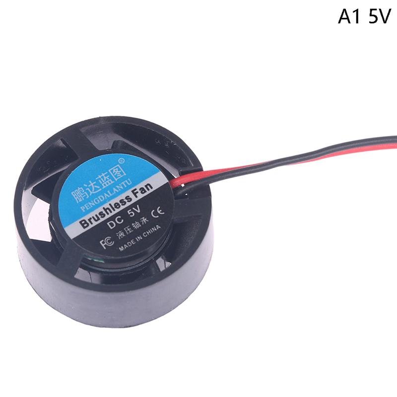 

1Pc Notebook Micro Cooling Fan 25.5X10Mm 5V 9V 12V 24V Round Mini For Led Lamps Computer Radiator