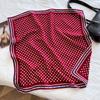 Spring, autumn and winter new high-end silk scarf women's fashion temperament printed shawl double-sided silk scarf