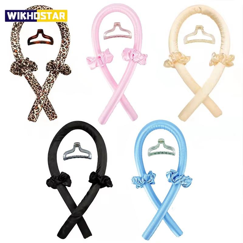 1 Set Frau Hitzelose Lockenwickler Hitzelose Haarcurls Stirnband Machen Haare Weich Glänzend Haarcurler Friseurwerkzeuge Zubehör