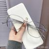 2026 Trendy European Clear Lens Slim Anti-Blue Light Glasses Frame