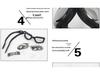 High-Definition Anti-Fog Electroplated Swimming Goggles with Silicone Straps
