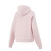 Li Ning Fitness Series Anti-Static Anti-Bacterial Warm Pullover Hoodie Loose Sports Long Sleeve Fleece Sweatshirt Women sweatshirt AWDUF14-3