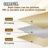 QR Code Textured PEI Bed For Bambu Lab Build Plate X1/X1C/P1P/P1S Double Side PEI Spring Steel Sheet For Bambulab A1 Accessories