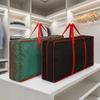 Large Capacity Gift Wrap Storage Bag Zippered Gift Wrap Organizer  for Bows