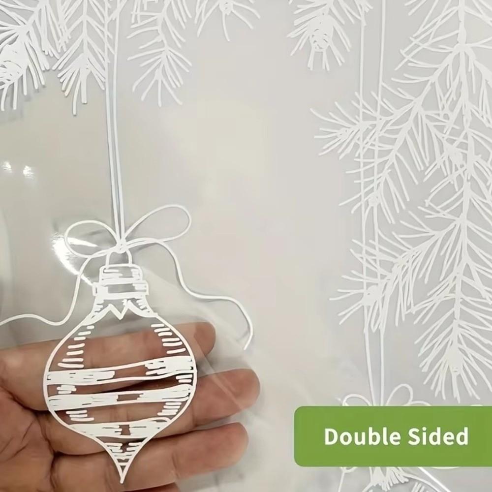 PVC Window Cling Decal Reusable Holiday Window Decal Christmas Window Sticker Holiday Decorating