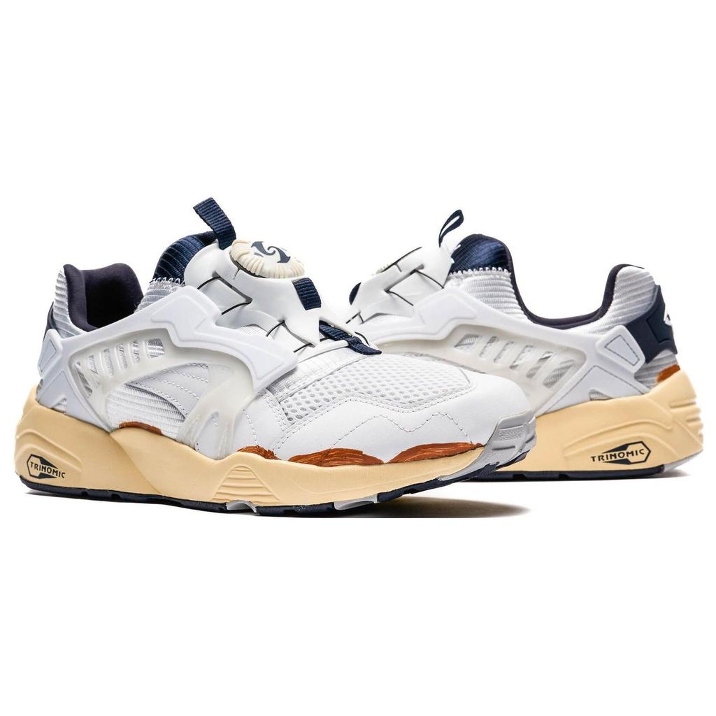 Puma Disc Blaze The Never Worn 2 Men Sneakers White New-Navy 393182-01