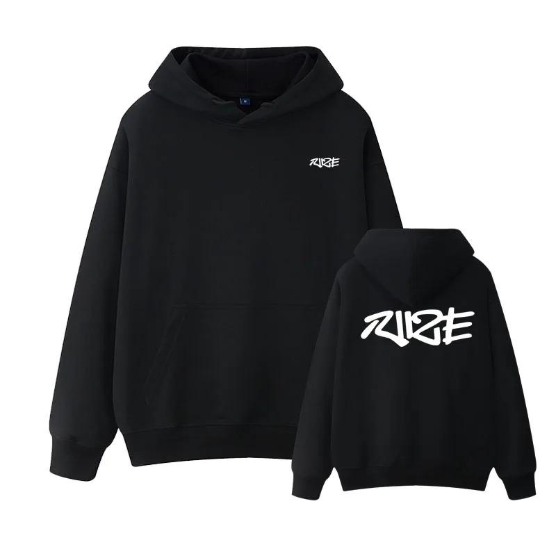 

2026 RIIZE Concert Bum-Eun Sang-Young Jung Spring Autumn Winter Fce Hoodie Jaet Men Women s Casual Comfortable Cotton Sweatirt 4XL чёрный