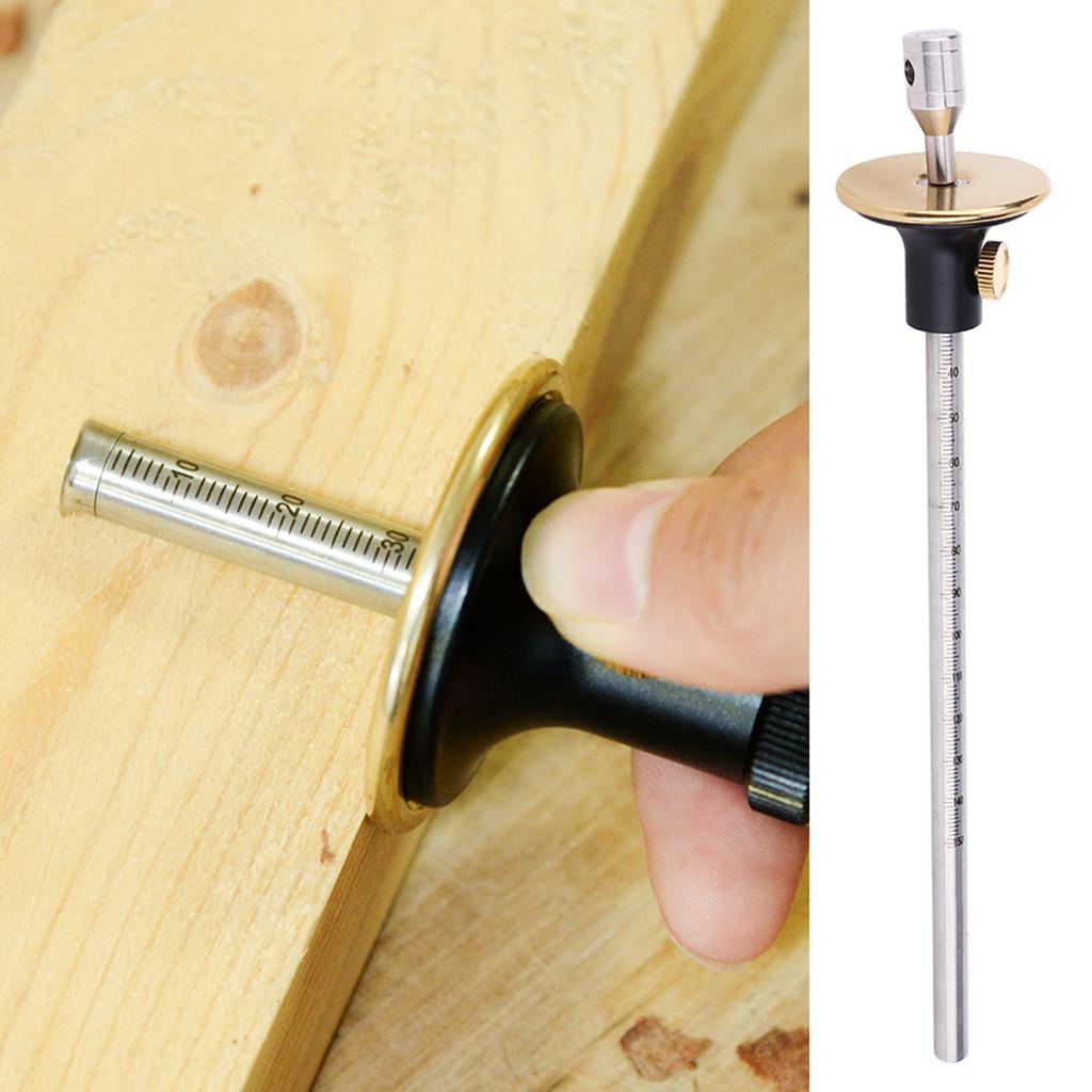 Europäischer Stil Zimmermann Anreißwerkzeug Handmesswerkzeug für Holzbearbeitungszubehör(Einwellen