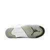 Air Jordan 5 Retro BG 'White Metallic' 2015 (Unisex) White / Black / Metallic Silver Kids' Basketball Shoes 440888 130