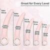 Qoqiu 5-Piece Silicone Pelvic Floor Muscle Trainer Set with Massage Wand for Womens Health Recovery 2025 New